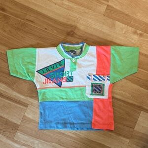Vintage Levi's Kids Multicolor Shirt